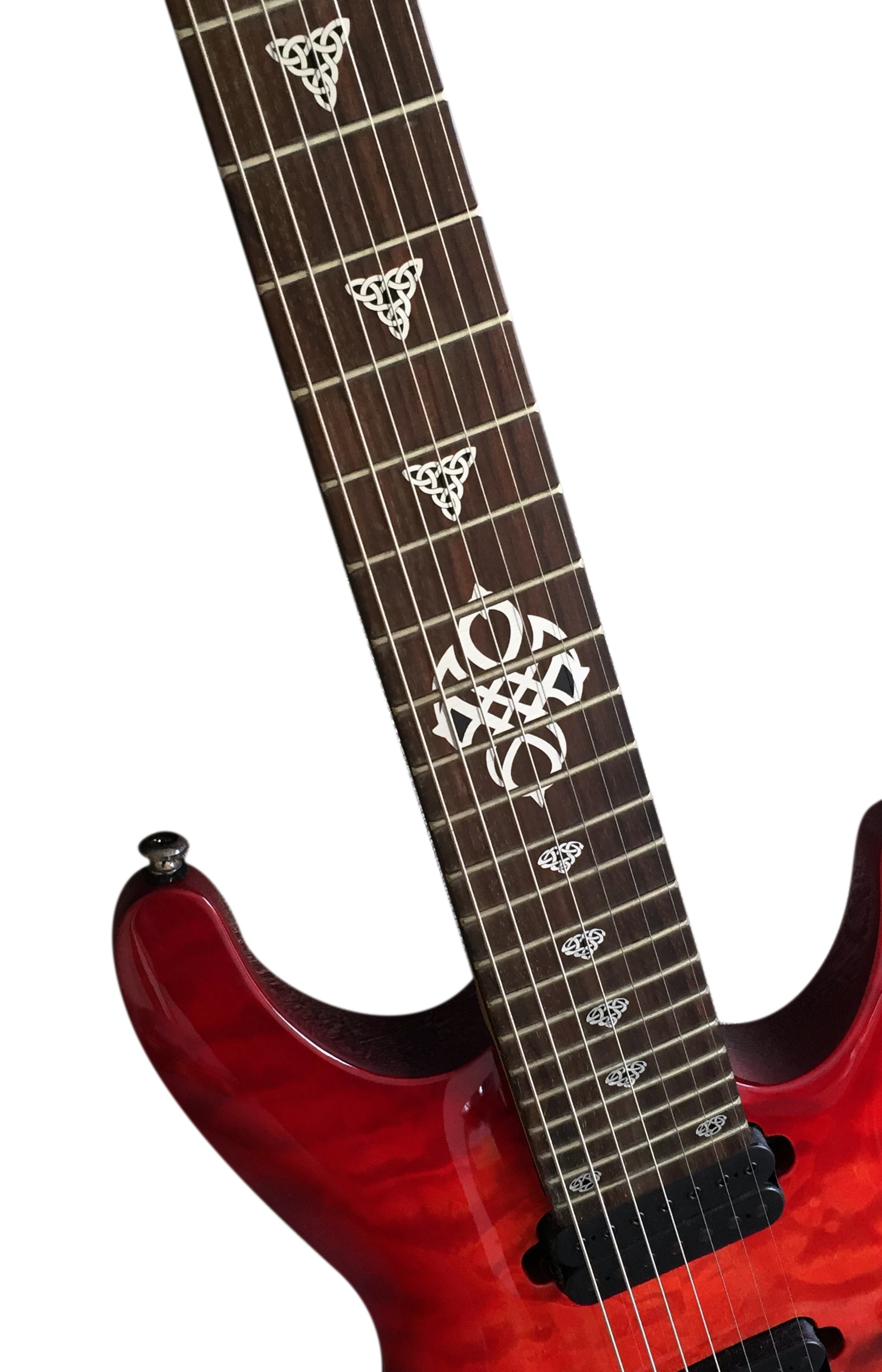 Celtic knot Cross Fret Markers for Guitar