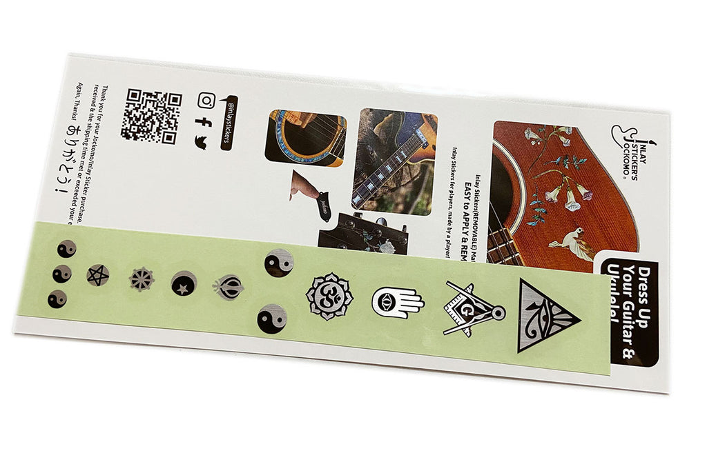 Religion Symbols - Fret Markers for Guitars & Bass