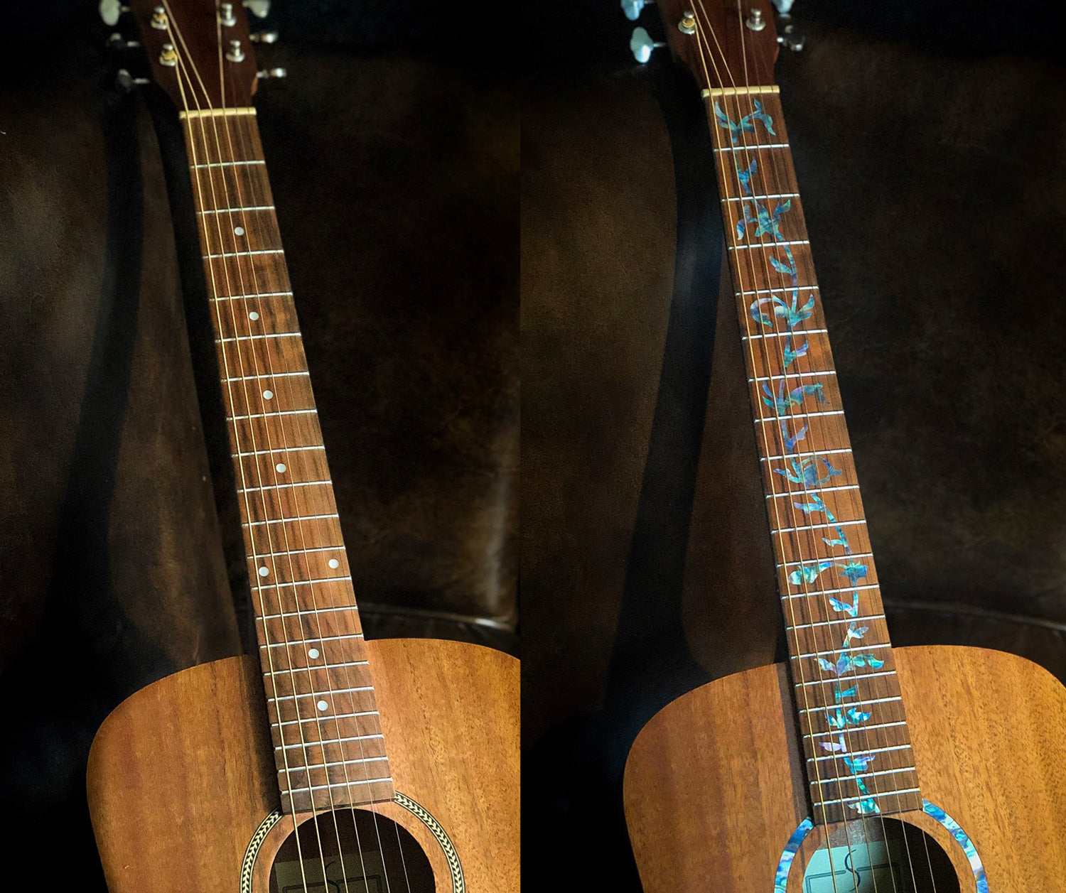 Tree of Life for 23–23.5" Scale Travel Guitars - Inlay Stickers Jockomo