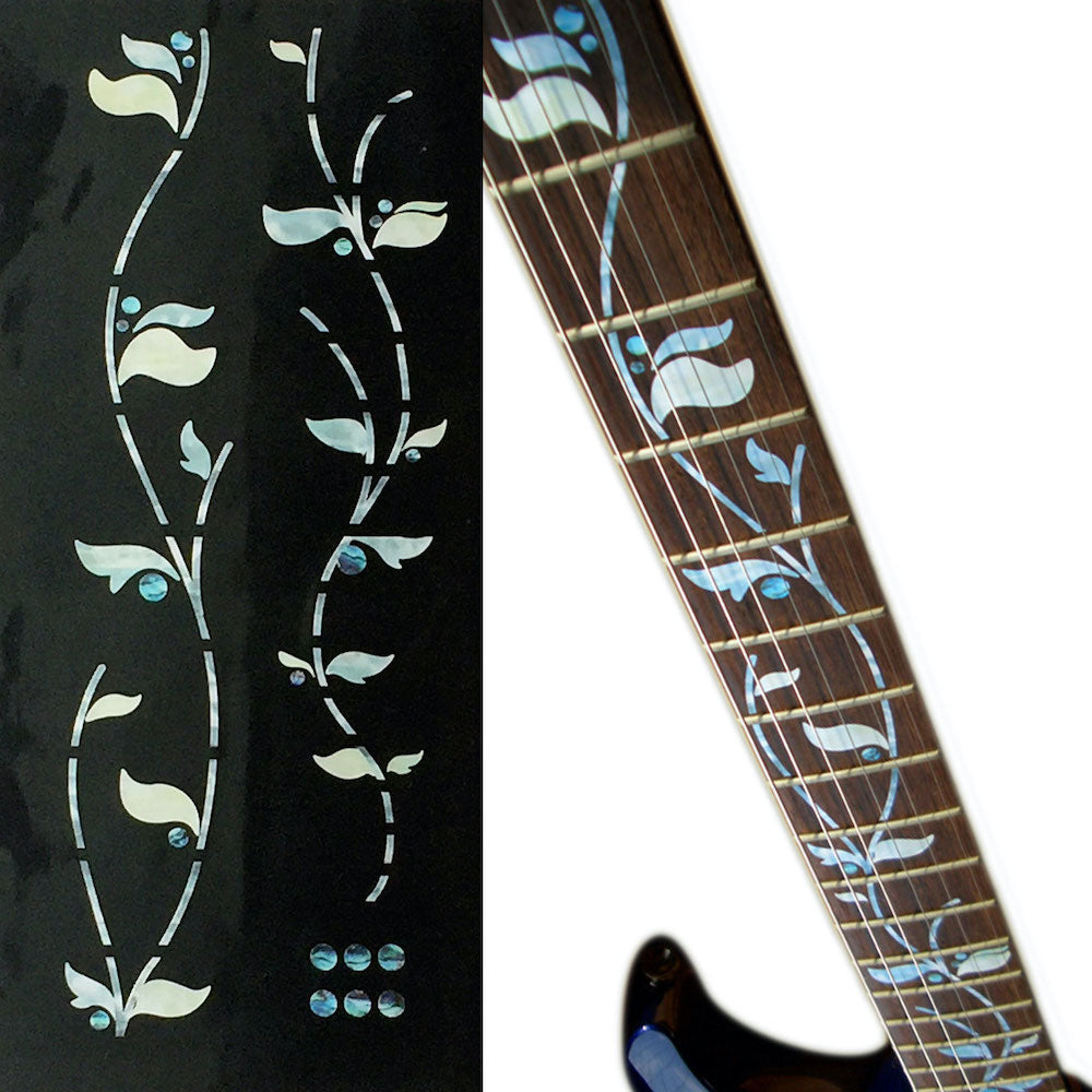 Steve Vai Ibanez JEM / blossom style fret markers for guitars