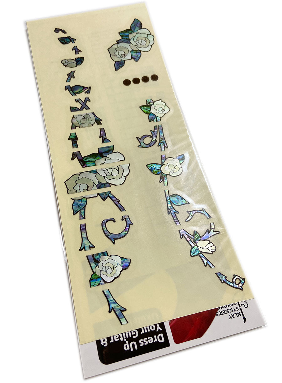 Gypsy Roses fret marker decal