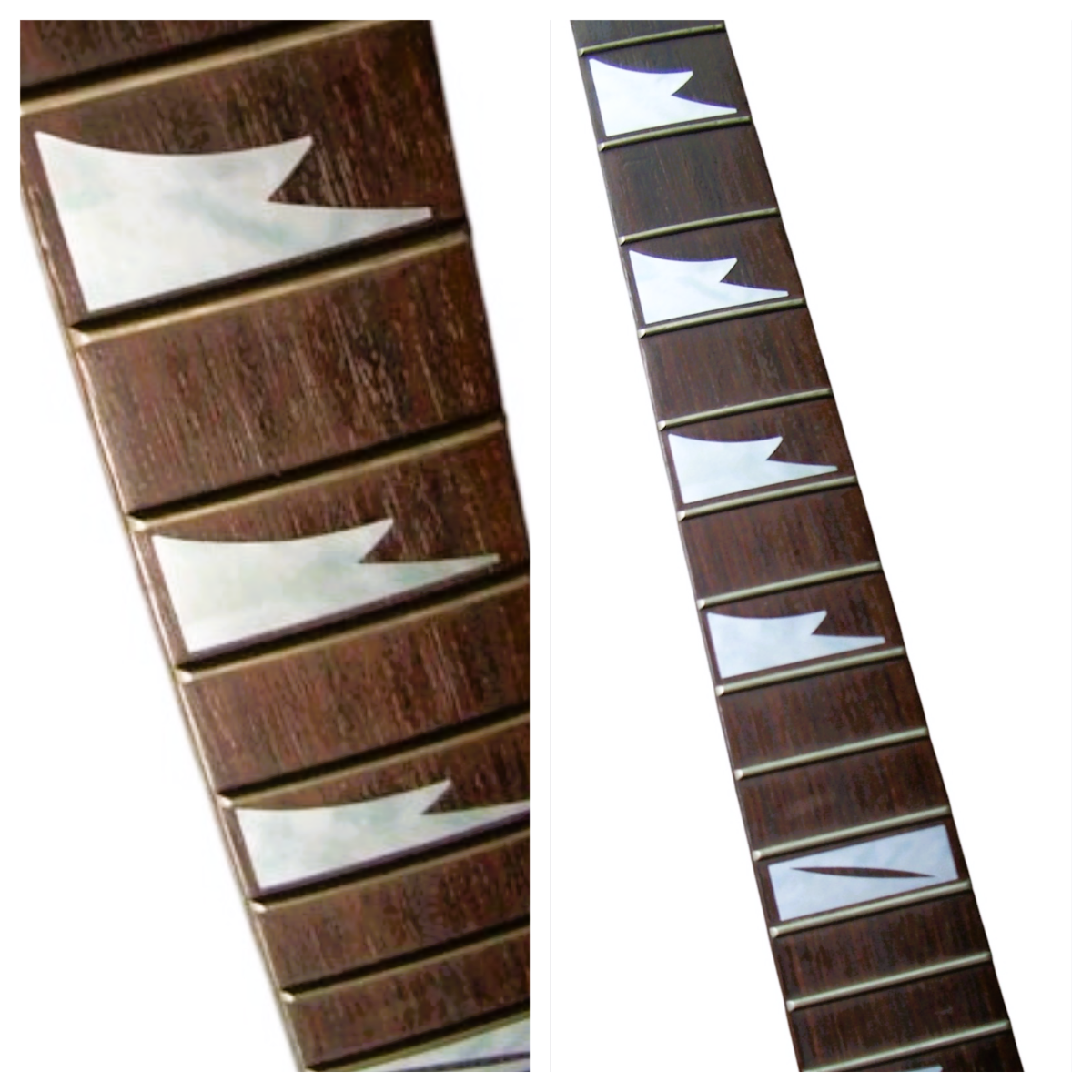 Ibanez style Shark Tooth fret markers - Inlay Stickers Jockomo
