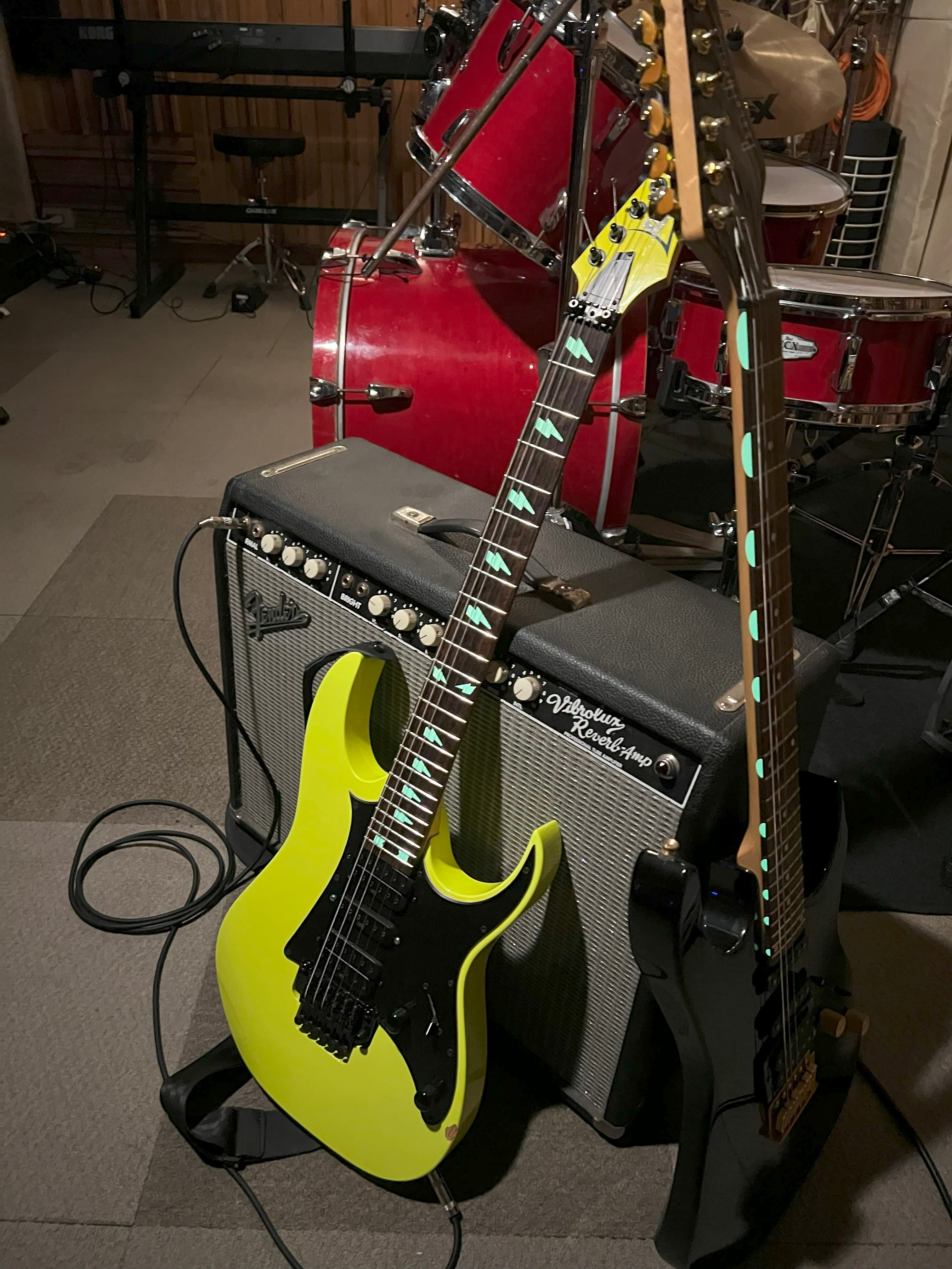 Glow in the Dark / Thumbnail / Half Moon - Fret Side Markers - Inlay Stickers Jockomo