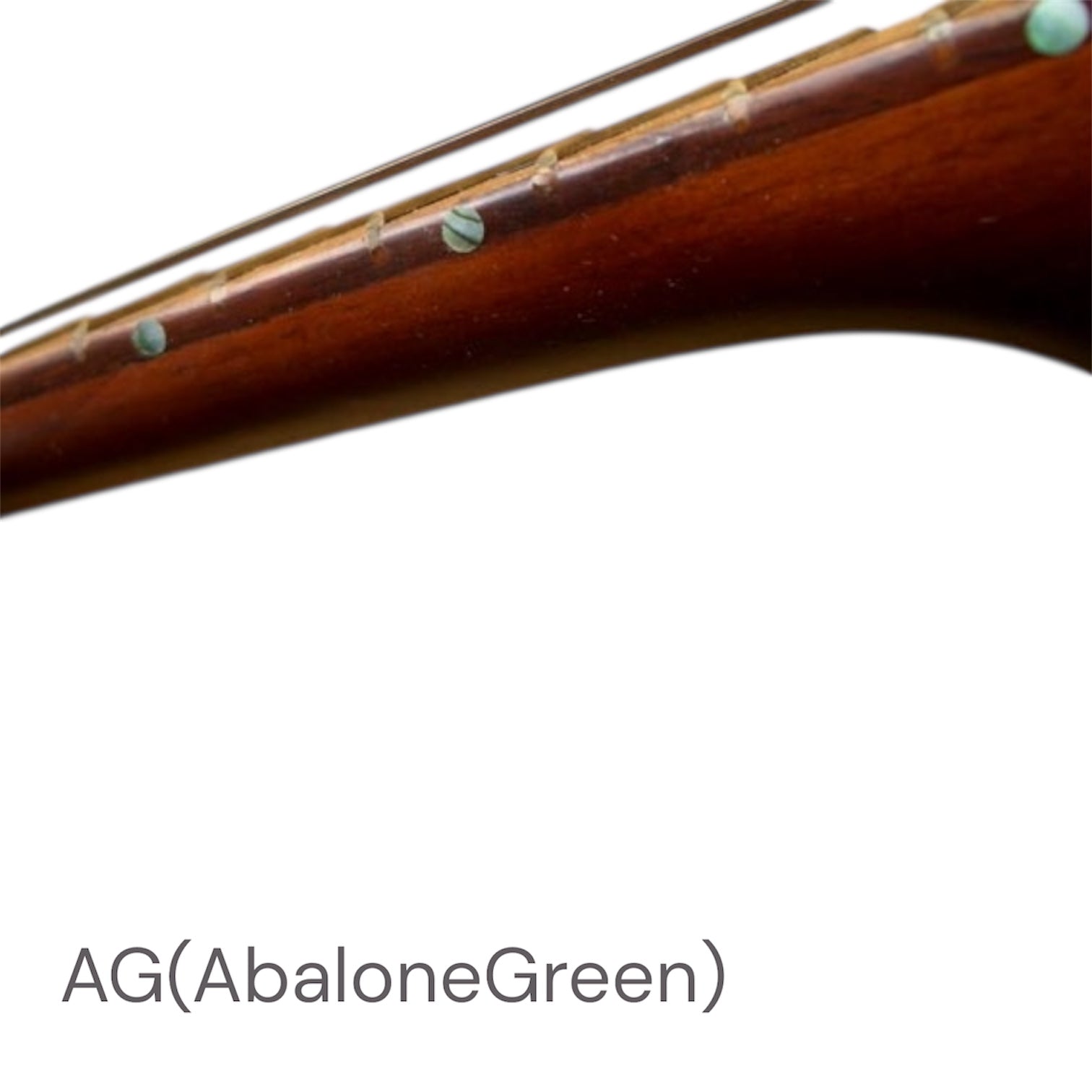 1/8" Small Side Marker Dots - Inlay Stickers Jockomo - Abalone Green