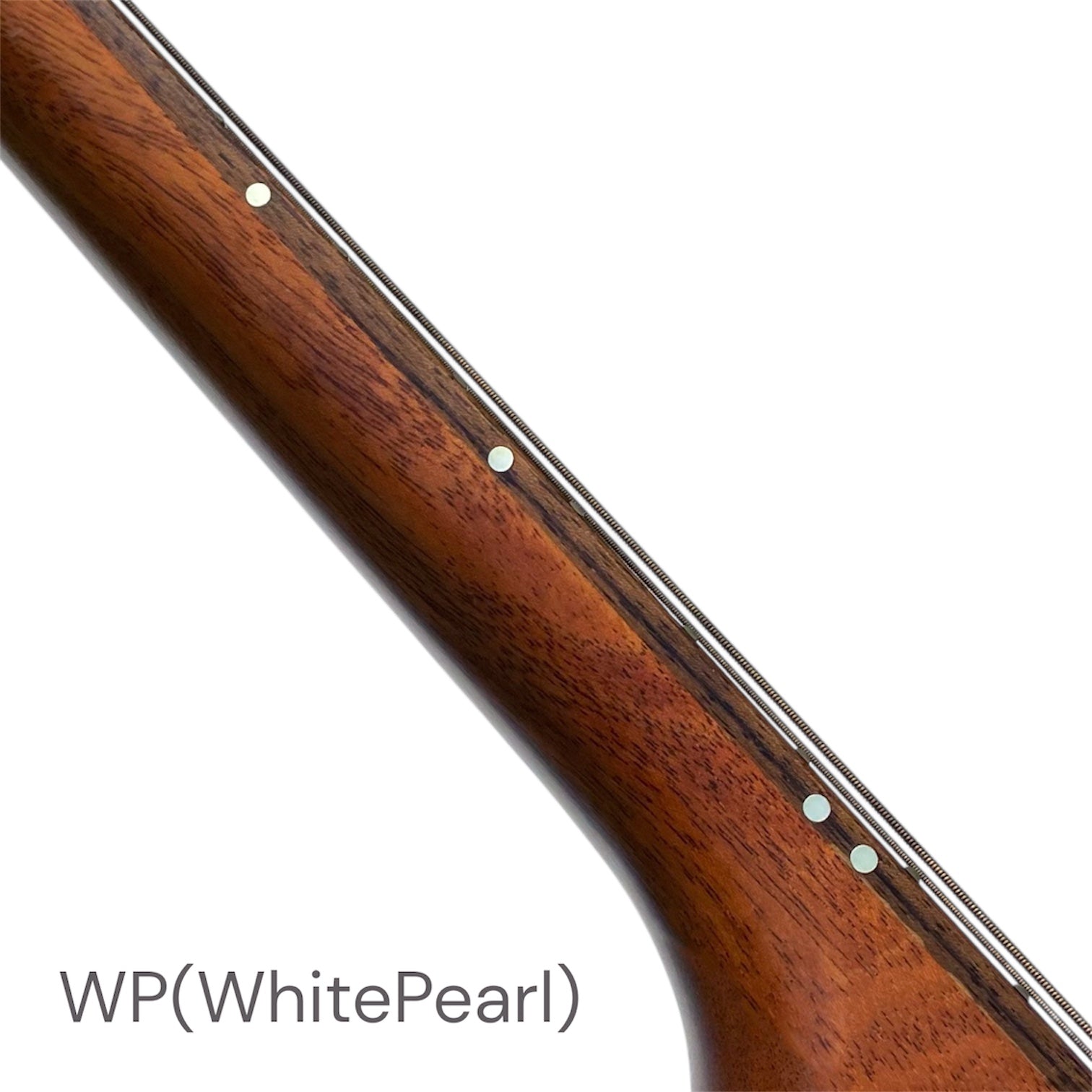 1/8" Small Side Marker Dots - Inlay Stickers Jockomo - white pearl