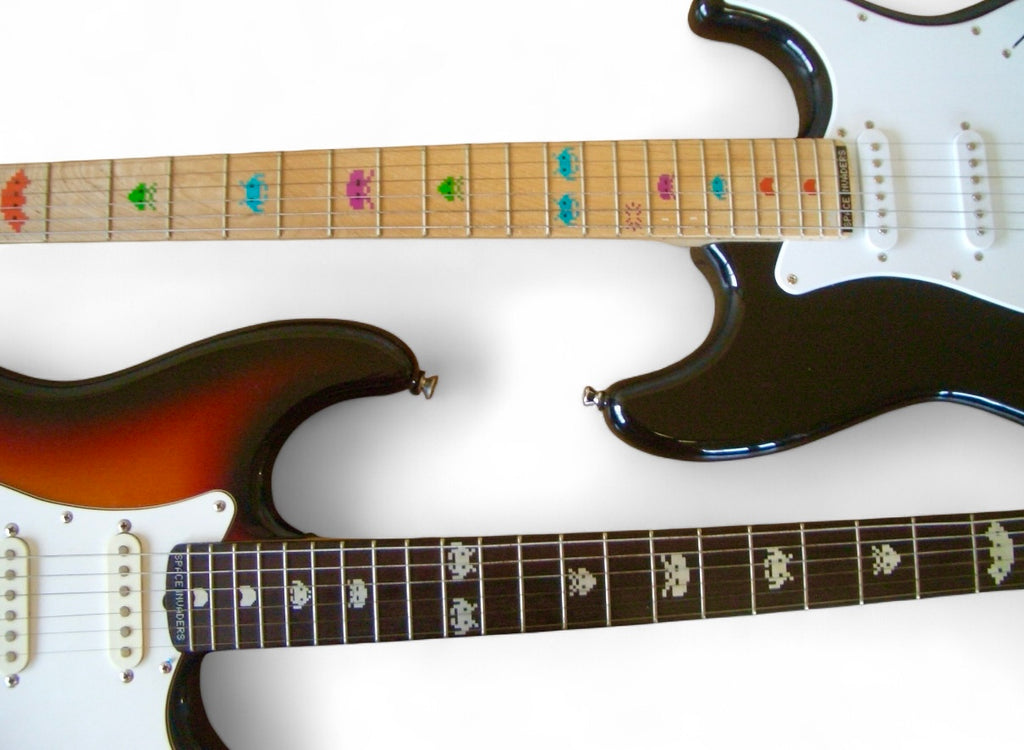 Space Invaders - Fret Markers for Guitars & Bass / F-034SI