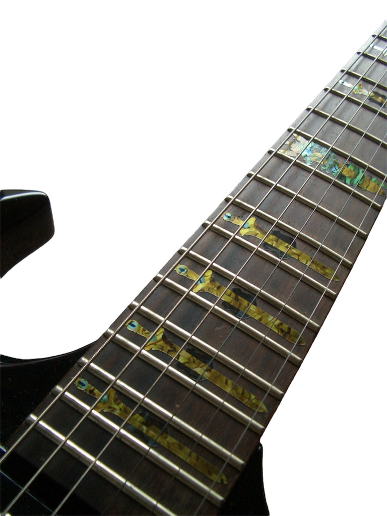 Swords with Dragon - Fret Markers for Guitars