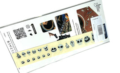 Nightmare before Christmas style Skull fret markers for both electric and acoustic guitars