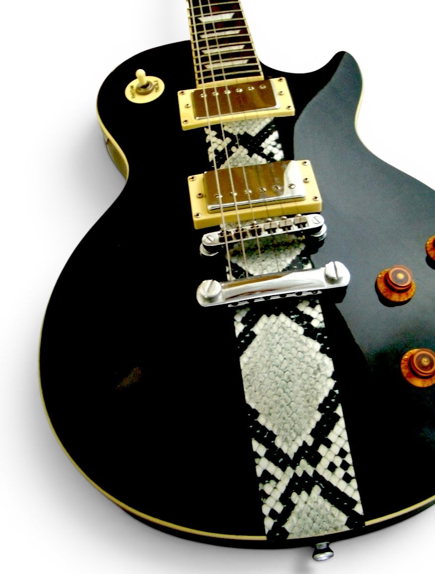 Faux-Leather Sticker /Snake Skin (Gray)