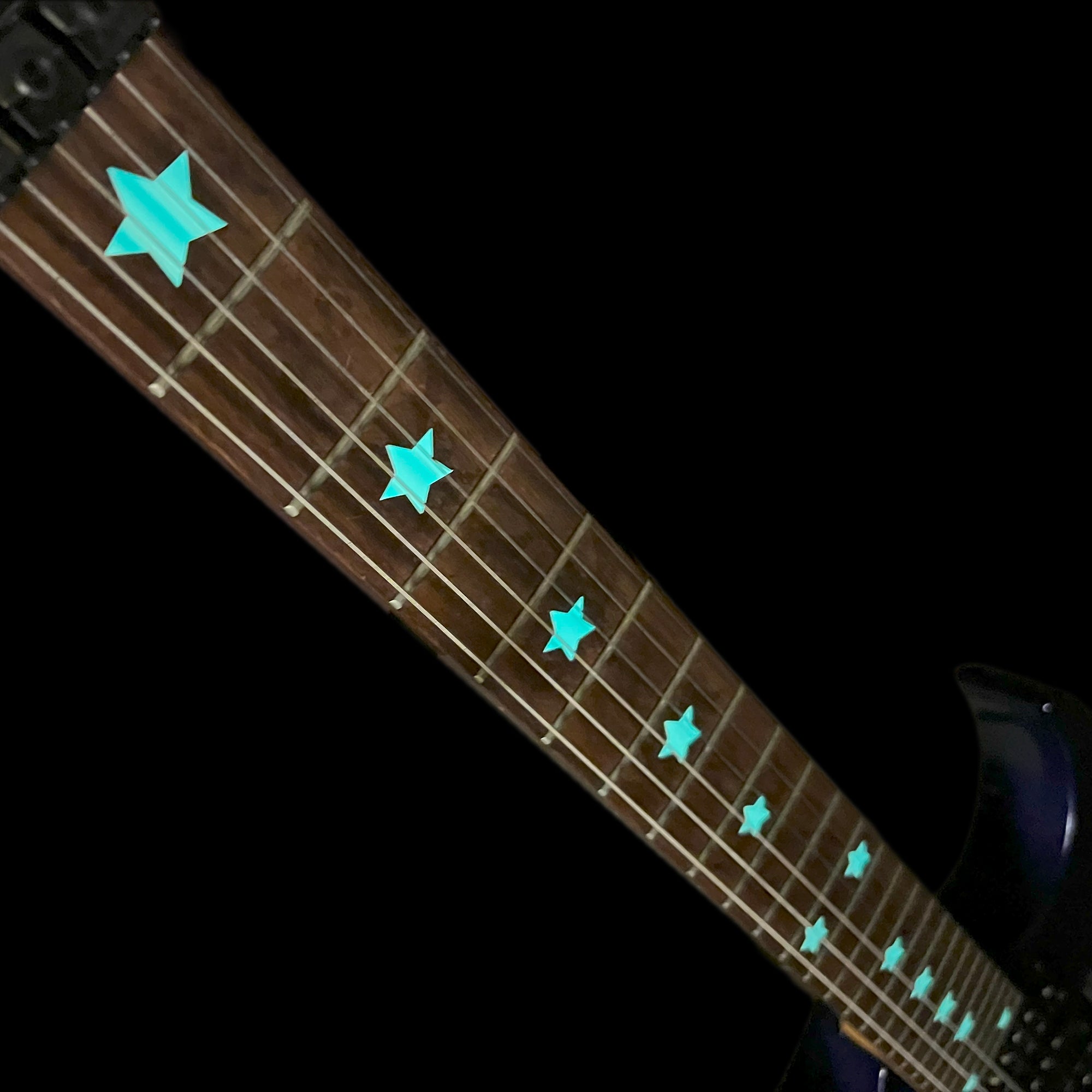Glow in the Dark / Stars - Fret Markers for Guitars & Bass - Inlay Stickers Jockomo