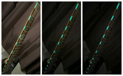 Glow in the Dark / Thumbnail / Half Moon - Fret Side Markers - Inlay Stickers Jockomo