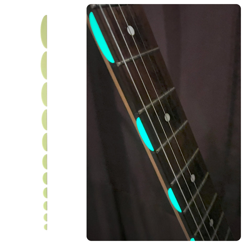 Glow in the Dark / Thumbnail / Half Moon - Fret Side Markers