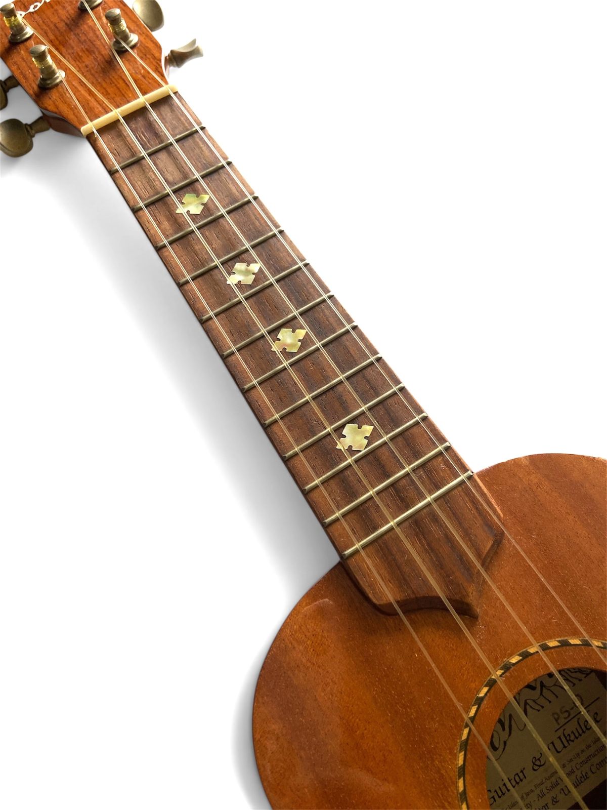 Slotted Diamonds - Fret Markers for Ukuleles (2 Colors) / UKF-247SD-AZ