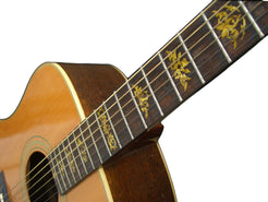 Vintage style Grateful Dead Jerry Garcia fret markers for guitars