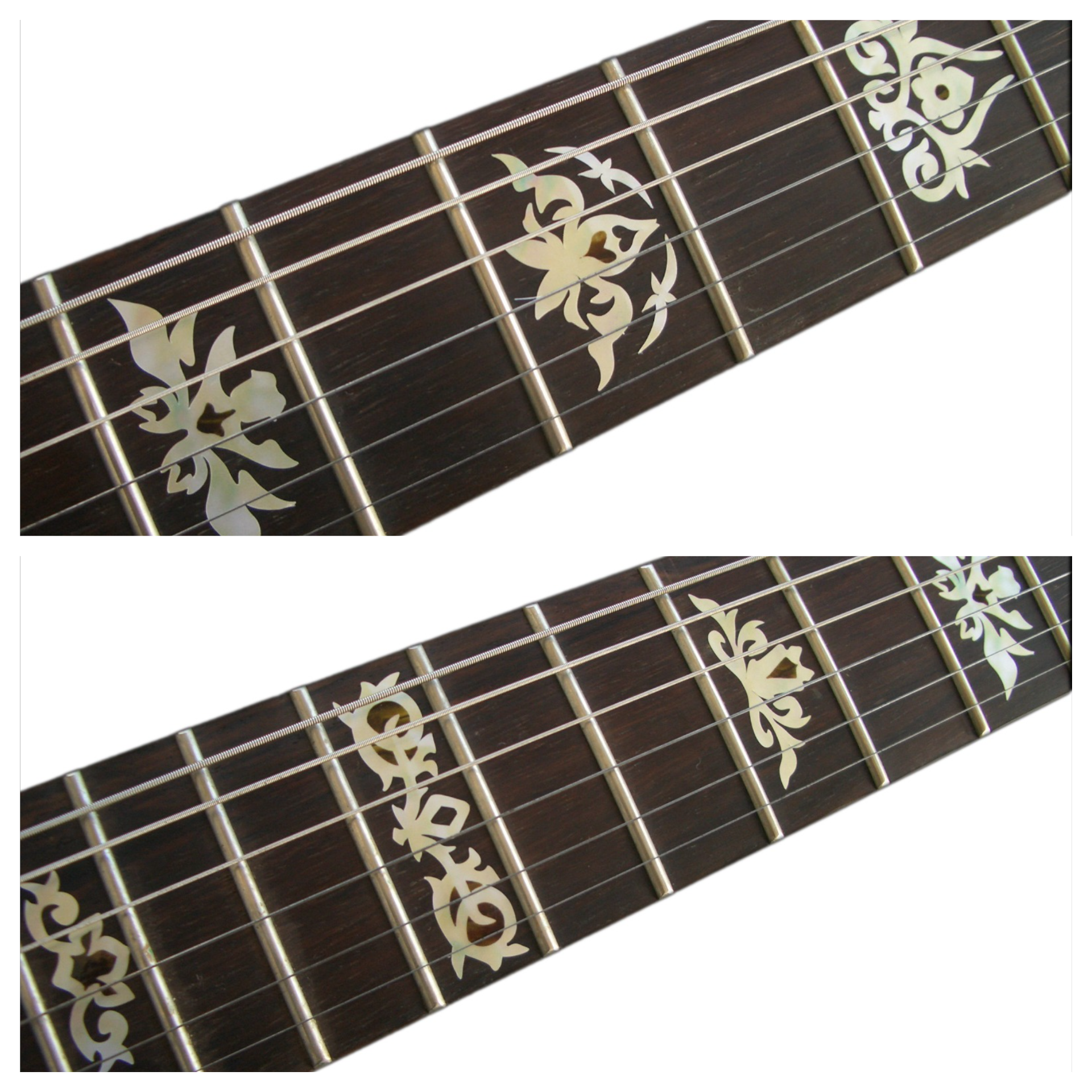 Vintage style Grateful Dead Jerry Garcia fret markers for guitars