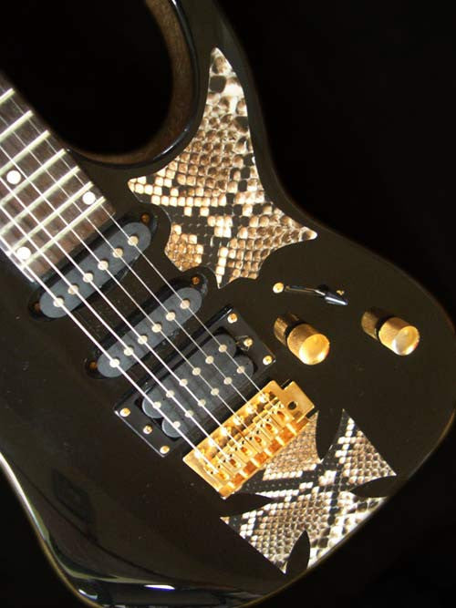 Faux-Leather Sticker /Snake Skin (Brown) - Inlay Stickers Jockomo