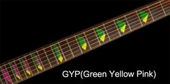 Steve Vai Pyramid - Fret Markers for Guitars & Bass - Inlay Stickers Jockomo