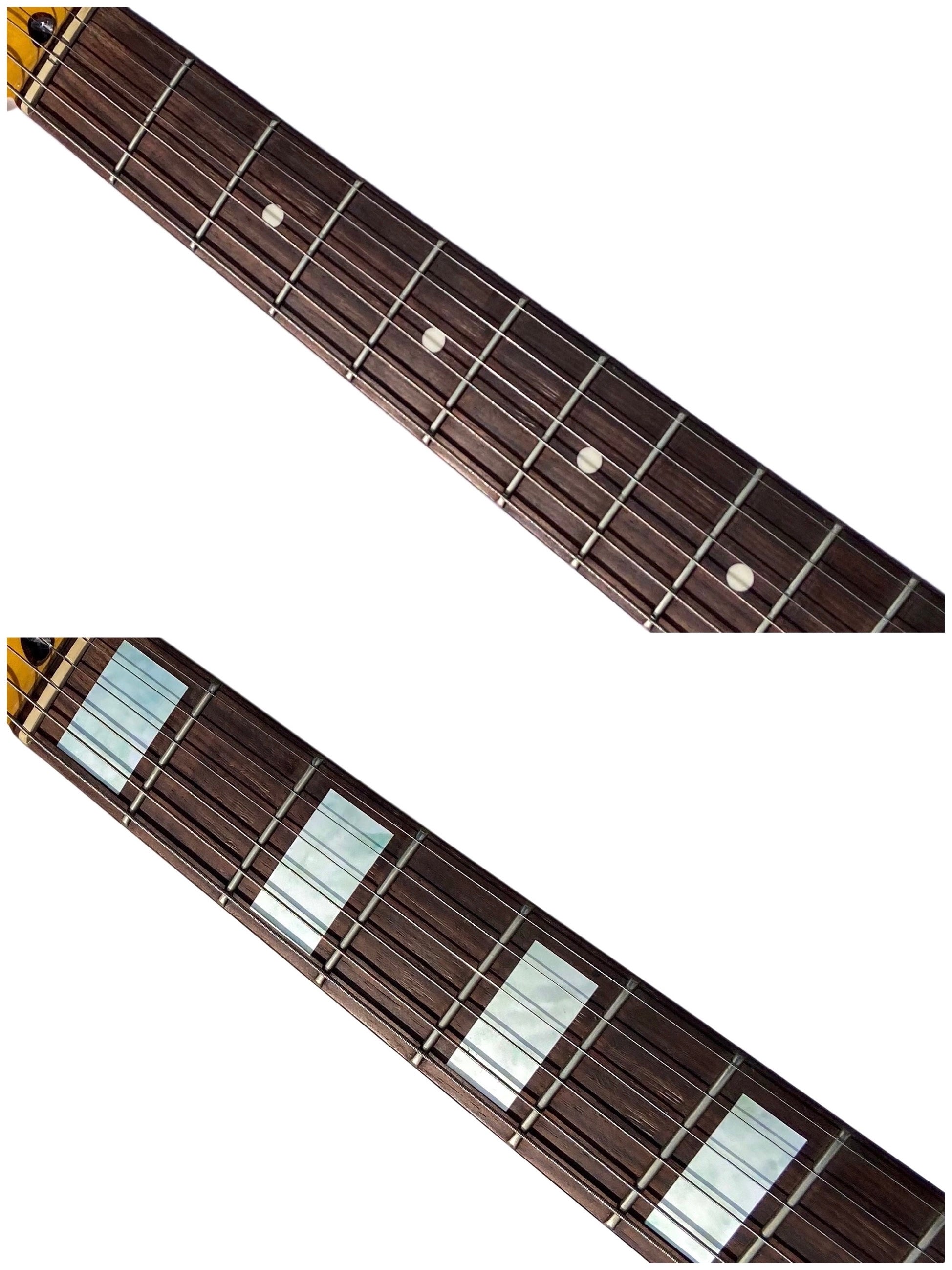 Jazz Bass Block Fret Markers - Inlay Stickers Jockomo