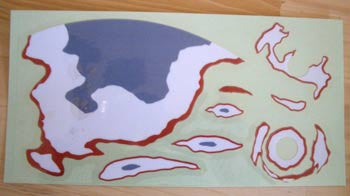 Truckster / James Hetfield (Metallica) - Inlay Stickers Jockomo