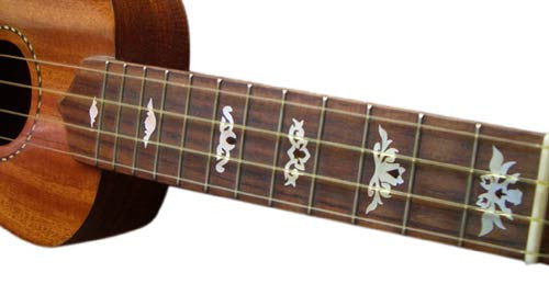 Deluxe - Fret Markers for Ukuleles - Inlay Stickers Jockomo