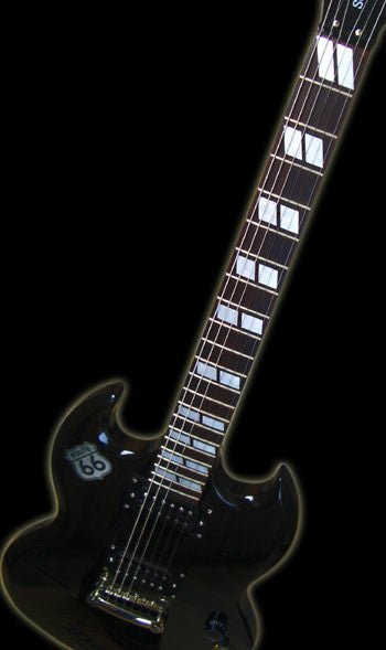 Double-Parallelogram 175 Style Block Fret Markers - Inlay Stickers Jockomo