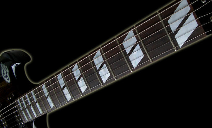 Double-Parallelogram 175 Style Block Fret Markers - Inlay Stickers Jockomo