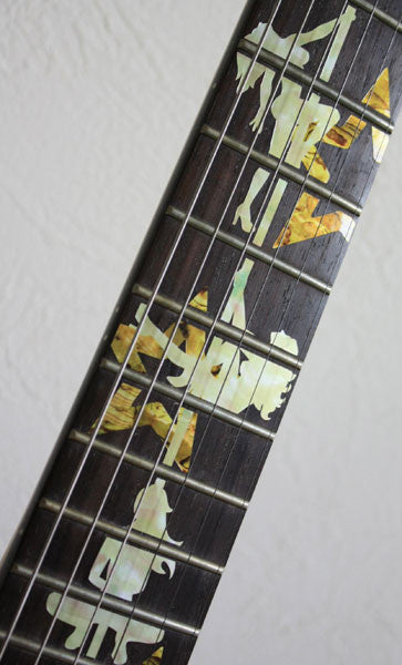 DIVA / Pole Dance Girls - Fret Markers for Guitars - Inlay Stickers Jockomo