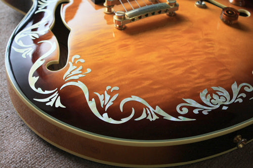 Bob Weir's Cowboy Fancy Vines - Inlay Stickers Jockomo