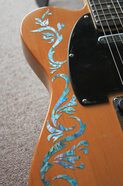 Bob Weir's Cowboy Fancy Vines - Inlay Stickers Jockomo