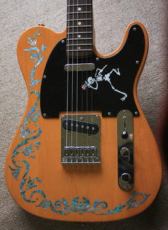 Bob Weir's Cowboy Fancy Vines - Inlay Stickers Jockomo