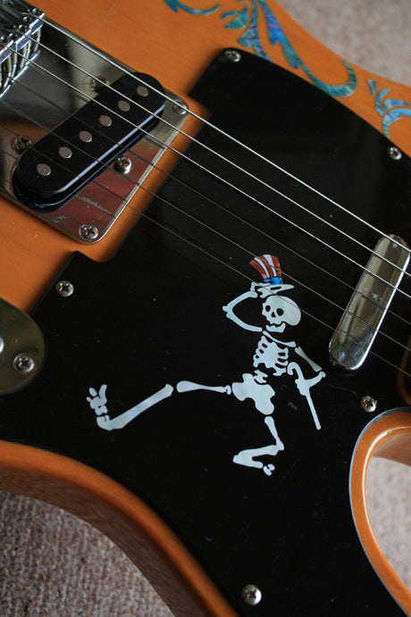 Skeleton / Jerry Garcia Grateful Dead - Inlay Stickers Jockomo
