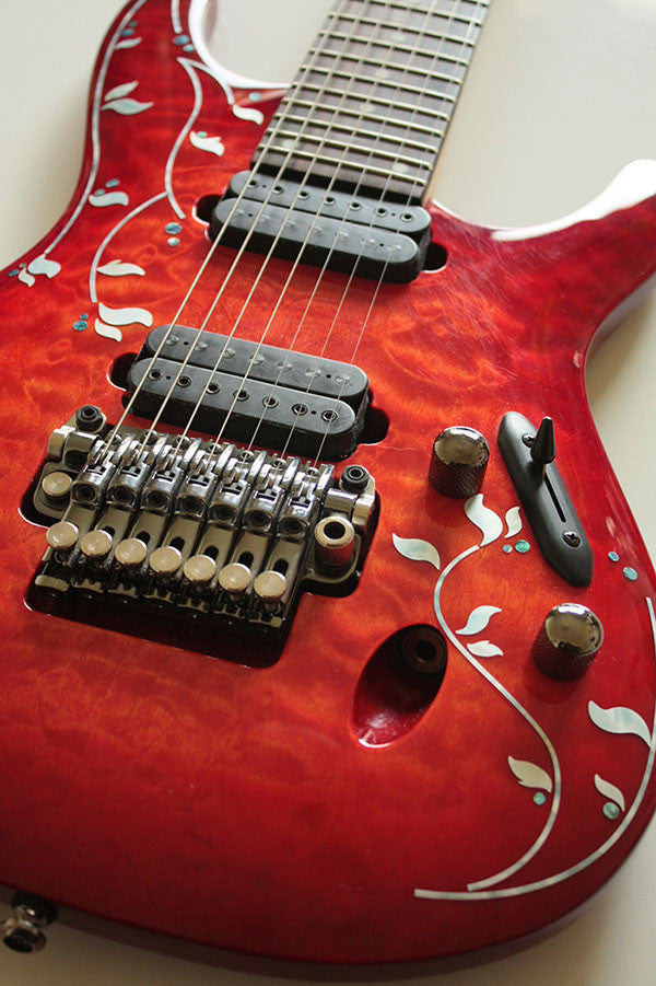J. Custom Vines Inlay Stickers for Guitar & Bass