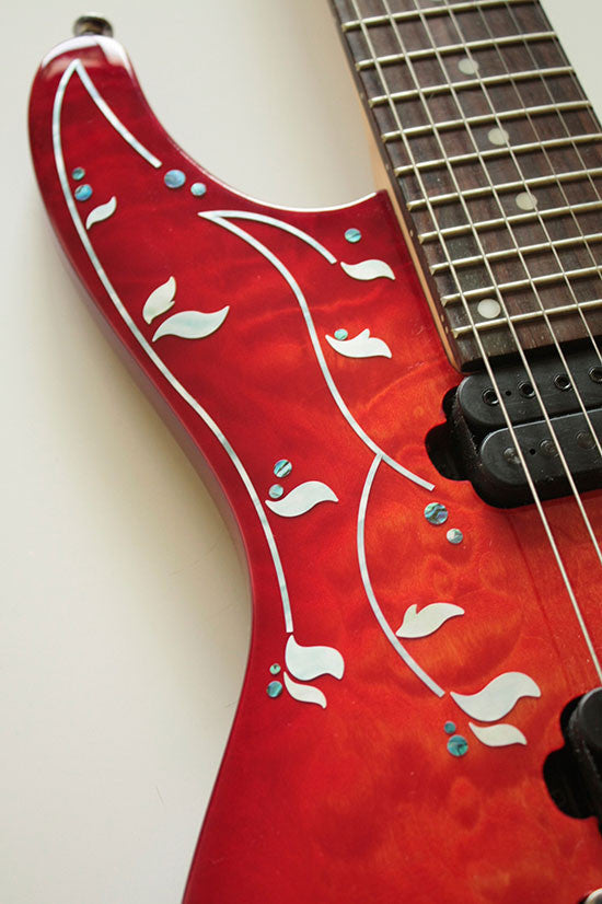 J. Custom Vines Inlay Stickers for Guitar & Bass