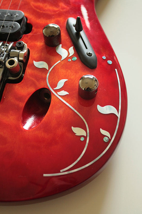 J. Custom Vines Inlay Stickers for Guitar & Bass