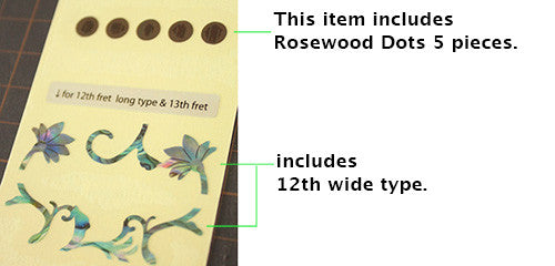 Oriental Flowers - Inlay Stickers Jockomo