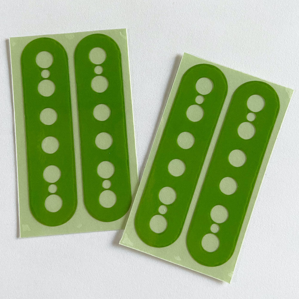 Pickup Stickers for Humbucker // Ibanez RG - Inlay Stickers Jockomo