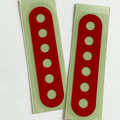 Pickup Single Sticker for Single Coil - Inlay Stickers Jockomo