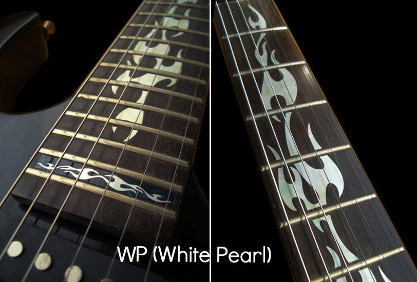 Fire Flames - Fret Markers for Guitars - Inlay Stickers Jockomo