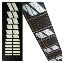 Double-Parallelogram 175 Style Block Fret Markers - Inlay Stickers Jockomo