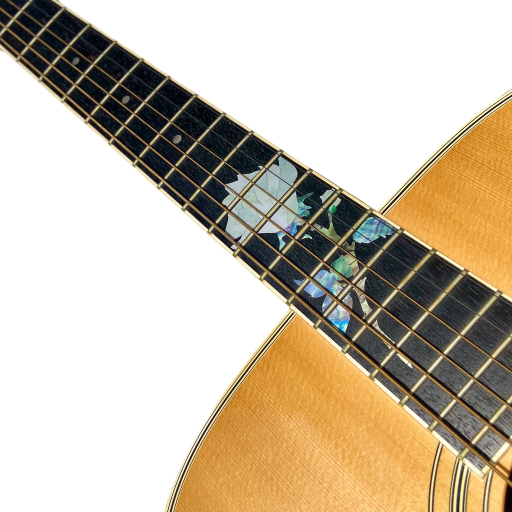 Single Rose Fret Markers - Inlay Stickers Jockomo