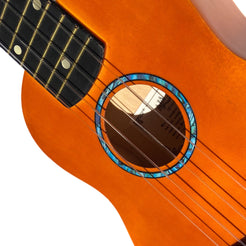 Ukulele Rosette (Abalone Blue) - Inlay Stickers Jockomo