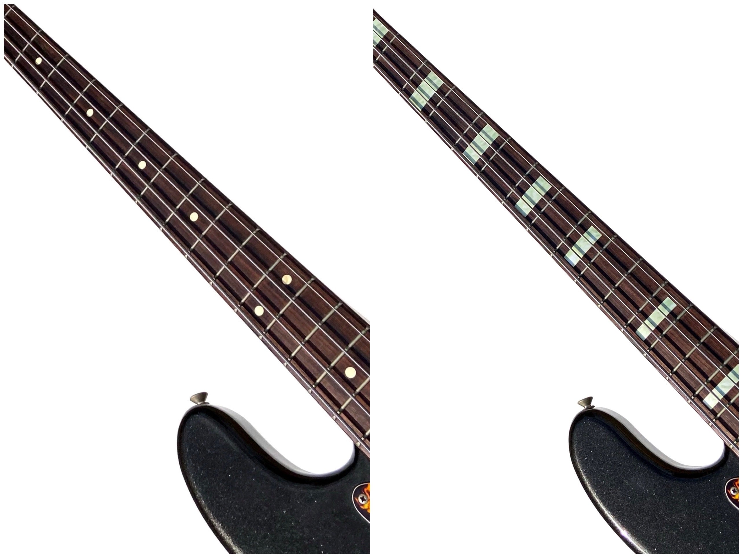 Jazz Bass Block Fret Markers for Guitar & Bass