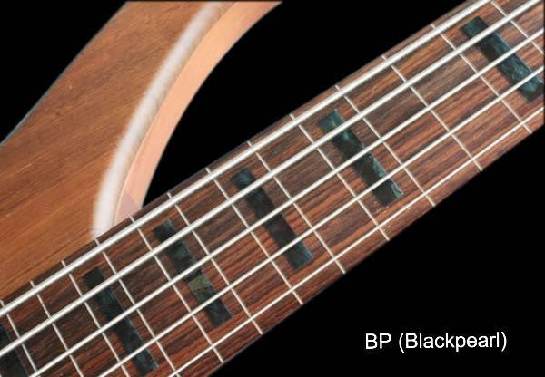 Jazz Bass Block Fret Markers for 5 String Bass - Inlay Stickers Jockomo