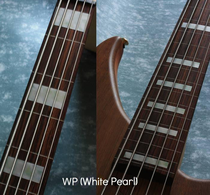 Jazz Bass Block Fret Markers for 5 String Bass - Inlay Stickers Jockomo