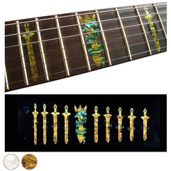 Swords with Dragon - Inlay Stickers Jockomo