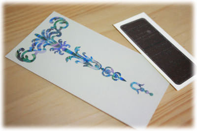 Gothic Torch - Inlay Stickers Jockomo