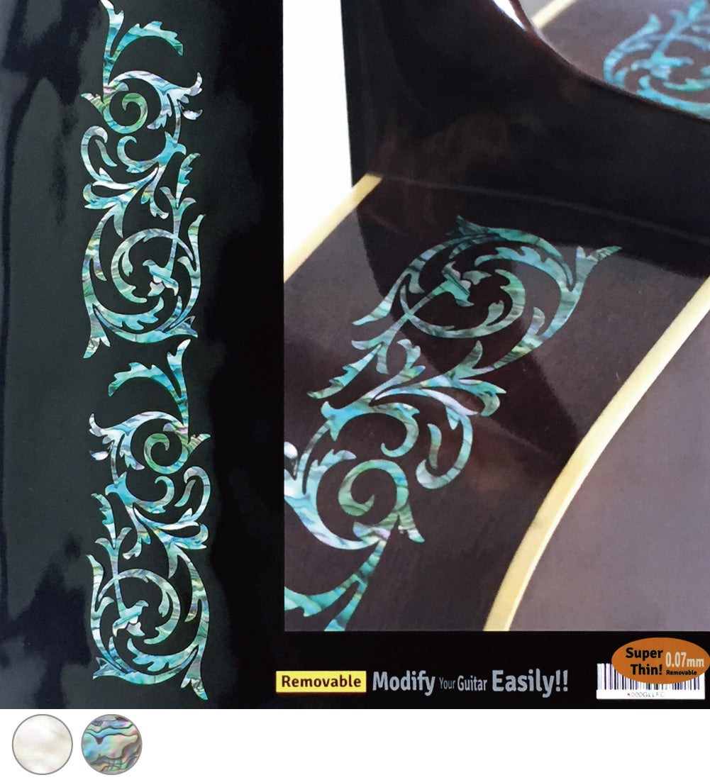 L&R Ornamental Swirls - Inlay Stickers Jockomo