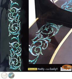 L&R Ornamental Swirls - Inlay Stickers Jockomo