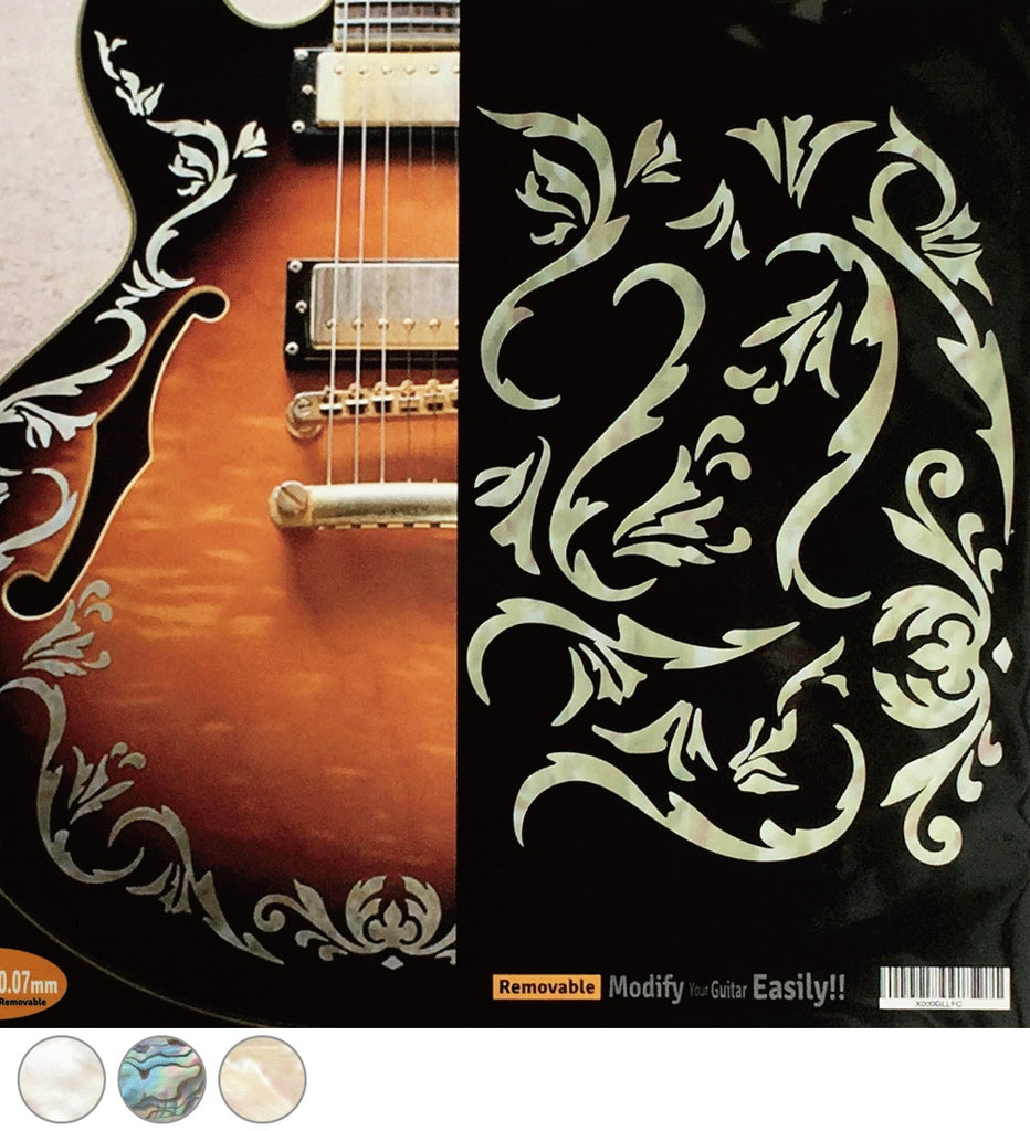 Bob Weir's Cowboy Fancy Vines - Inlay Stickers Jockomo