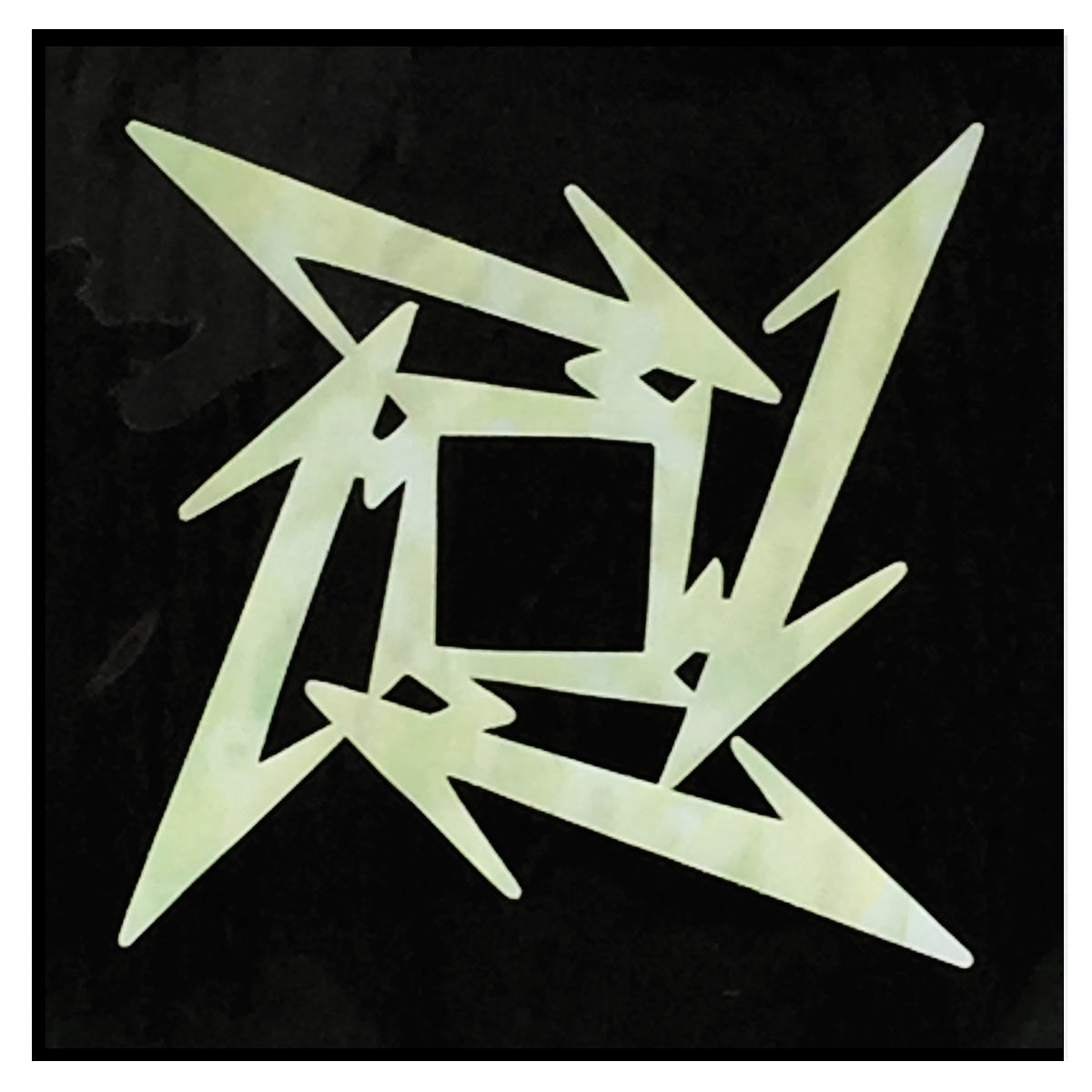 Ninja Star / James Hetfield (Metallica) - Inlay Stickers Jockomo
